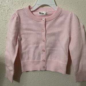 Epic Threads Toddler Girls Solid Knit Pink Cardigan. Size 2T NWT